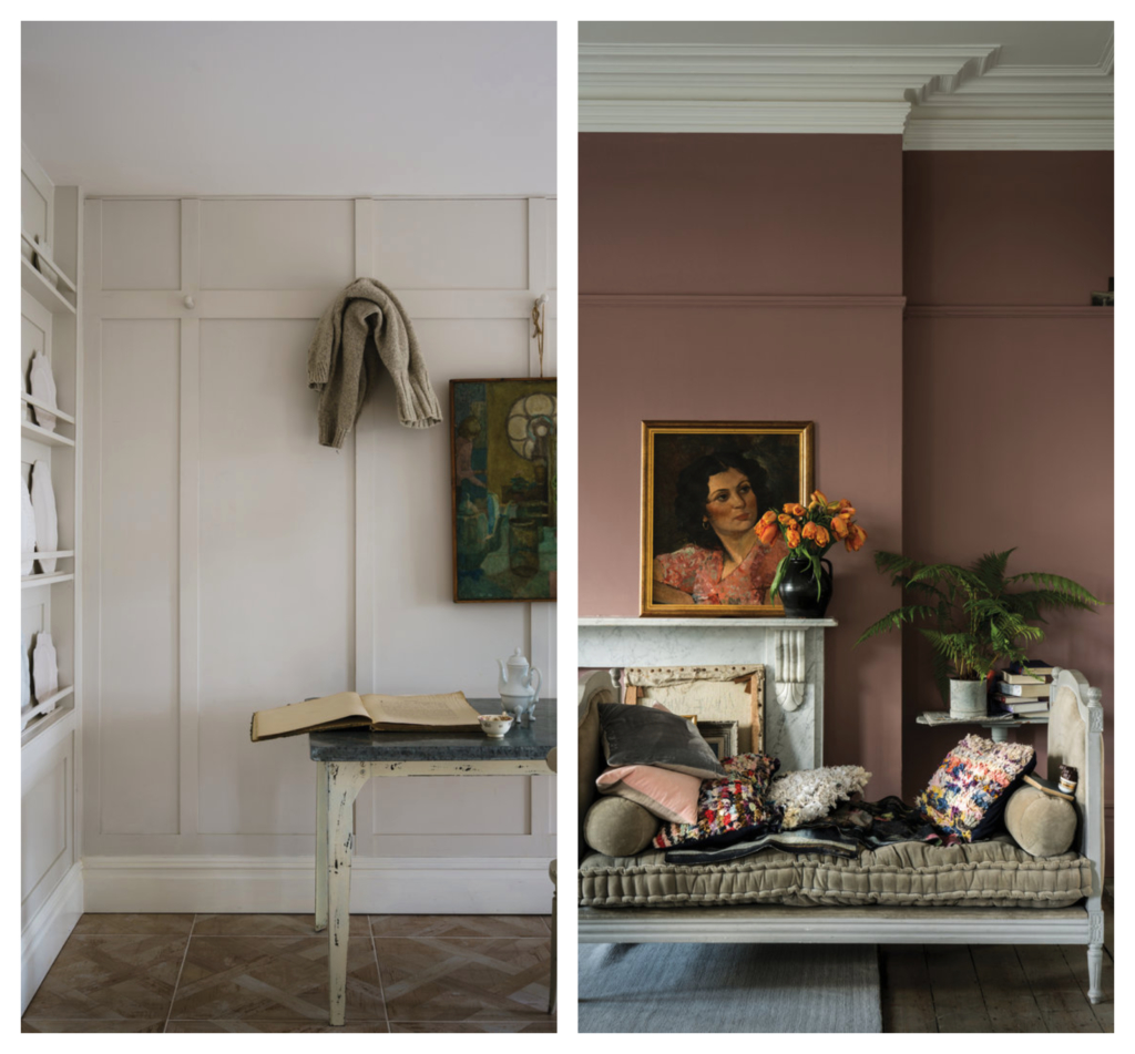 Choosing paint colours Farrow & Ball paints