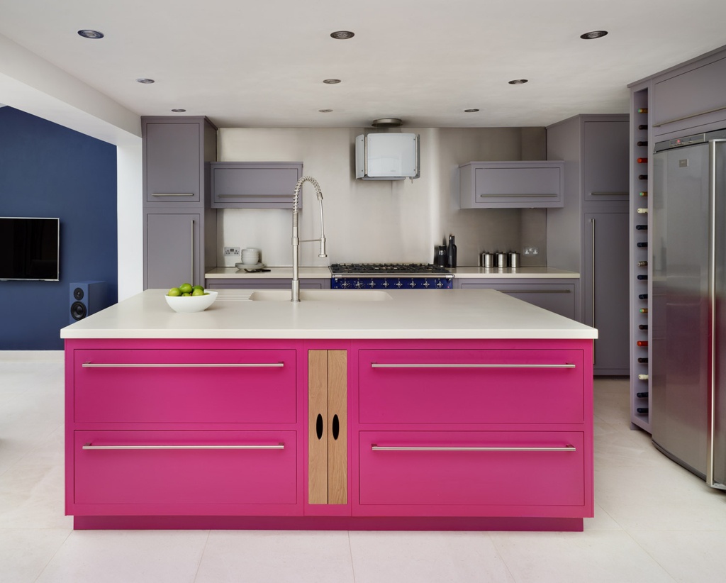 Harvey Jones modern colourful kitchen Linear 