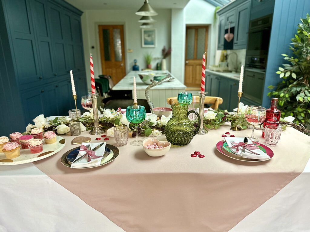 valentines day design ideas with two tablescapes by Style & Decor blogger Sarah