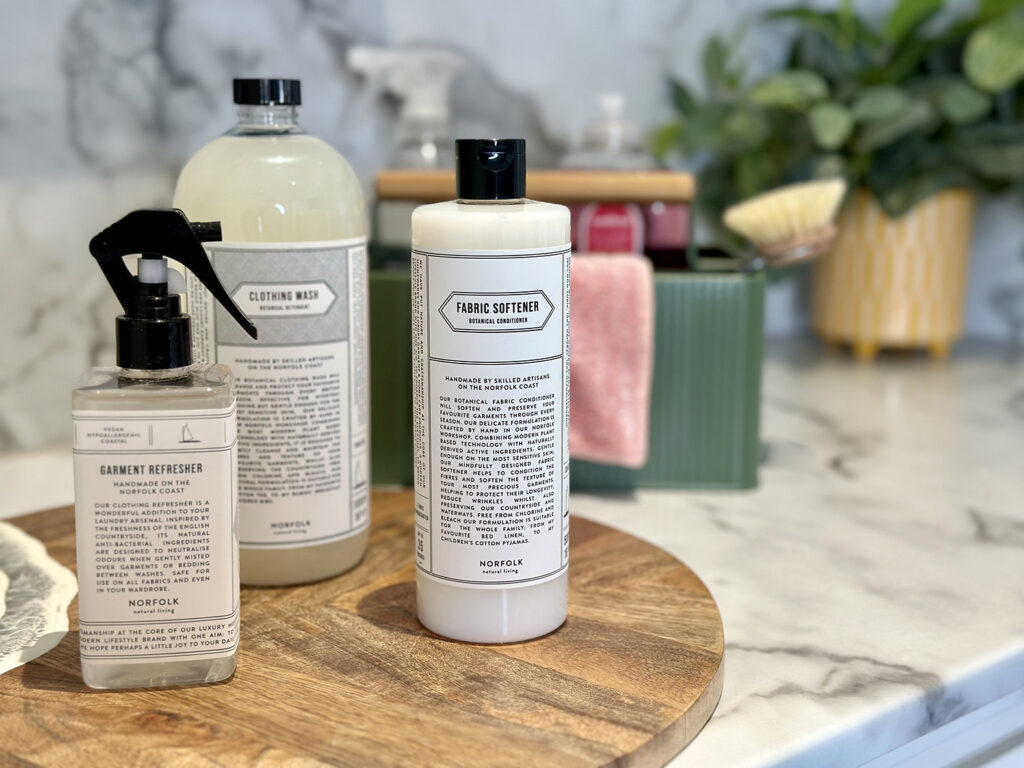 Norfolk Natural Living laundry room products