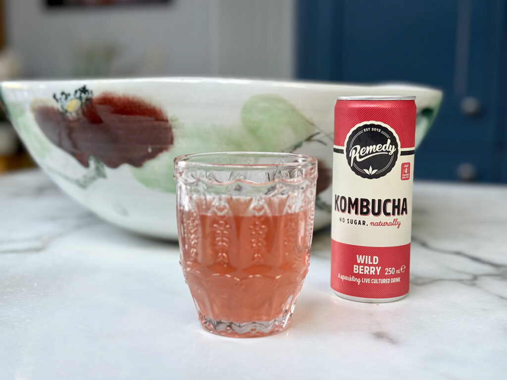 Wild berry kombucha